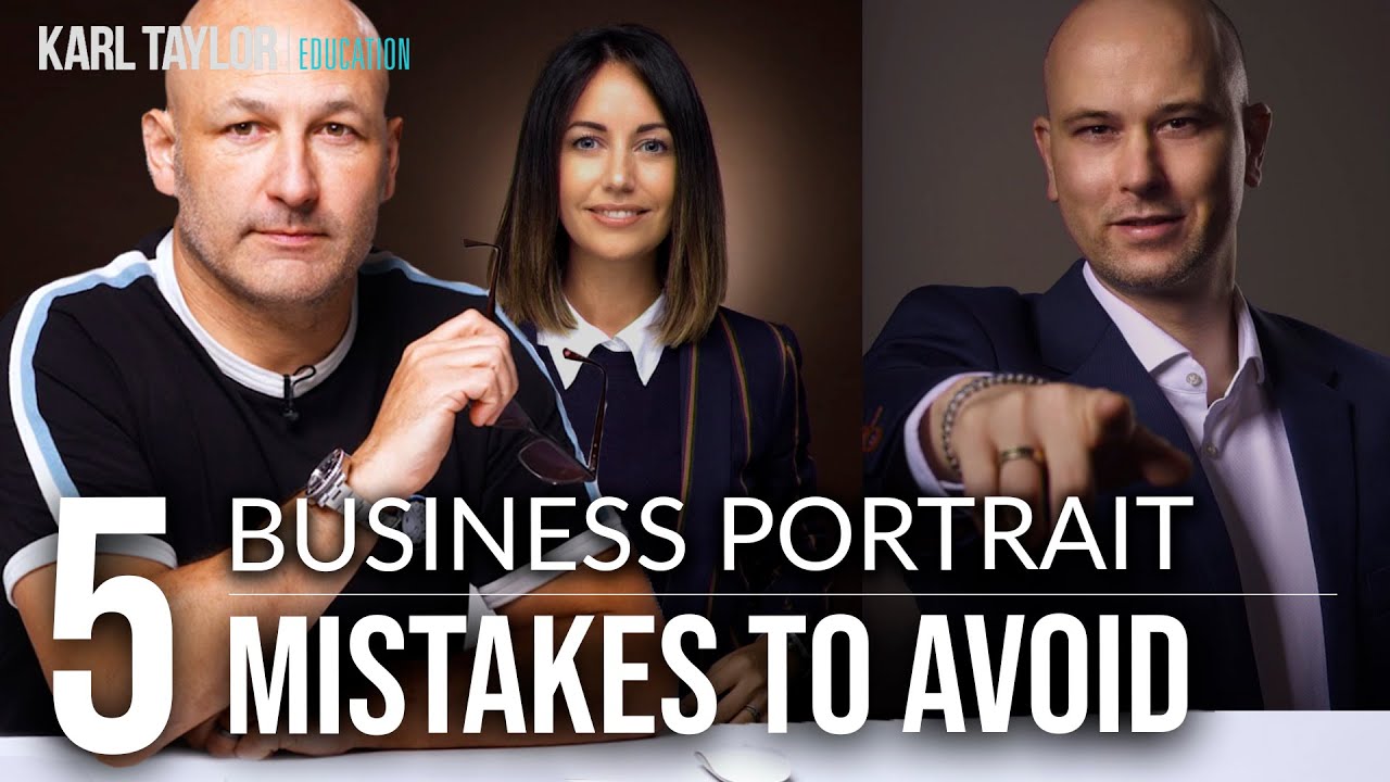 5 Business Portrait Mistakes That Are Quietly Costing You Clients (And How to Fix Them)