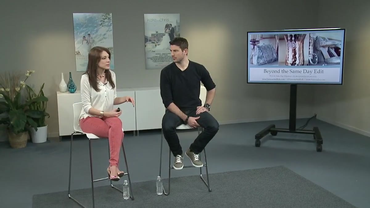 Vanessa explaining word-of-mouth growth from zero to 19 weddings