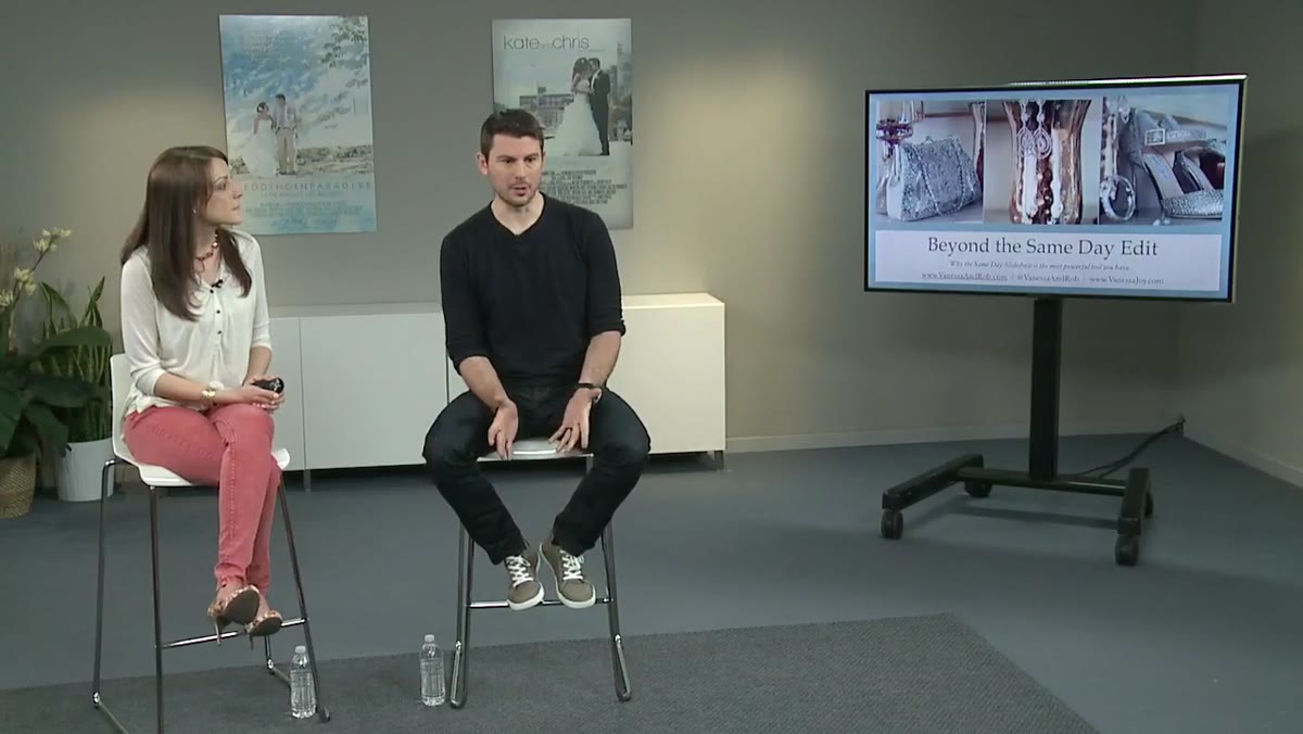 Discussion of applying workflow to corporate events and portraiture