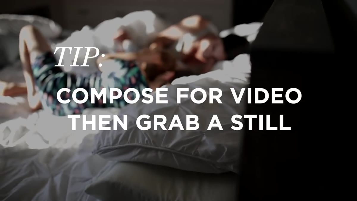 Switching between video and photo modes on the camera body