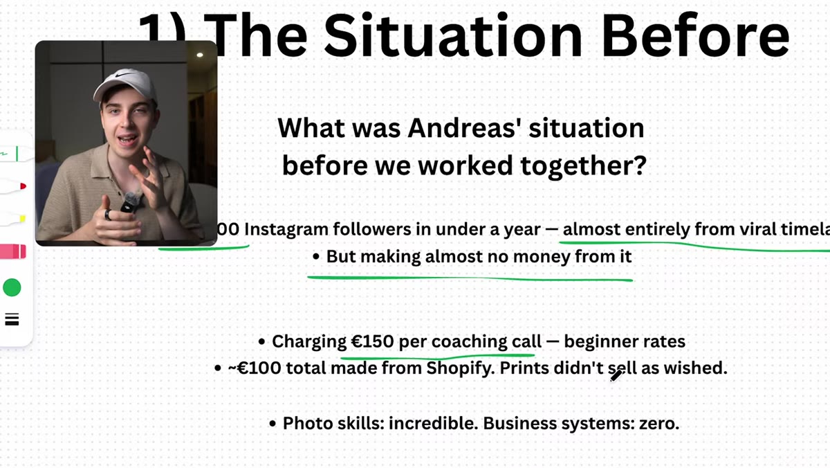 Korhonen explaining why 100 euros per call is baseline, not ceiling