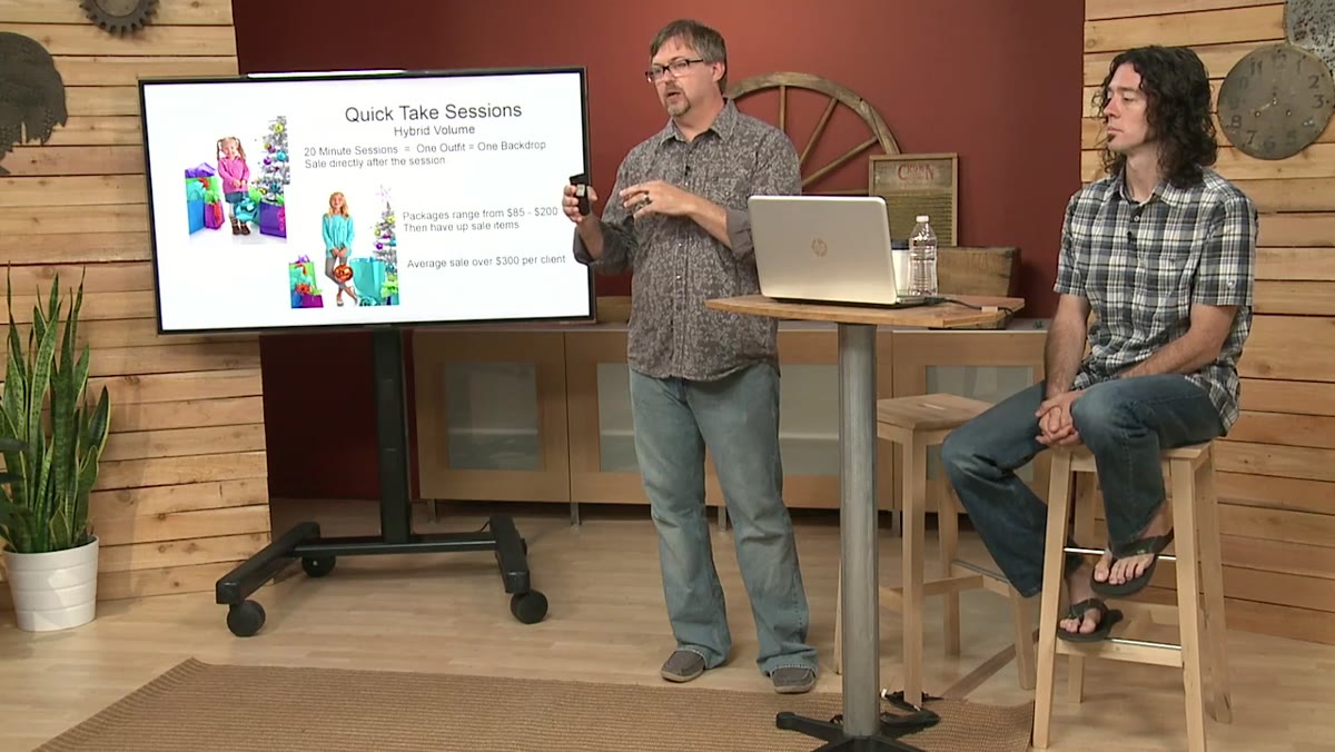 Presenter explaining why clients say they can&rsquo;t afford them