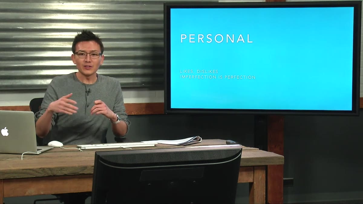 Instructor explains targeting early audiences before they become clients