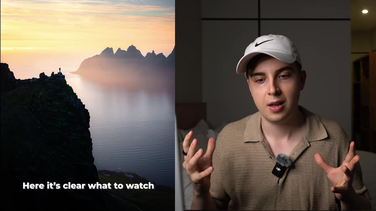 Demonstration of foreground, midground, and background layering
