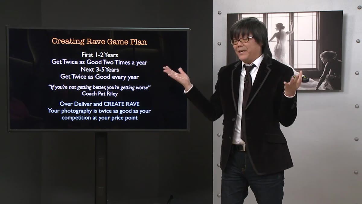 Lim describing how clients who book in advance experience the quality jump