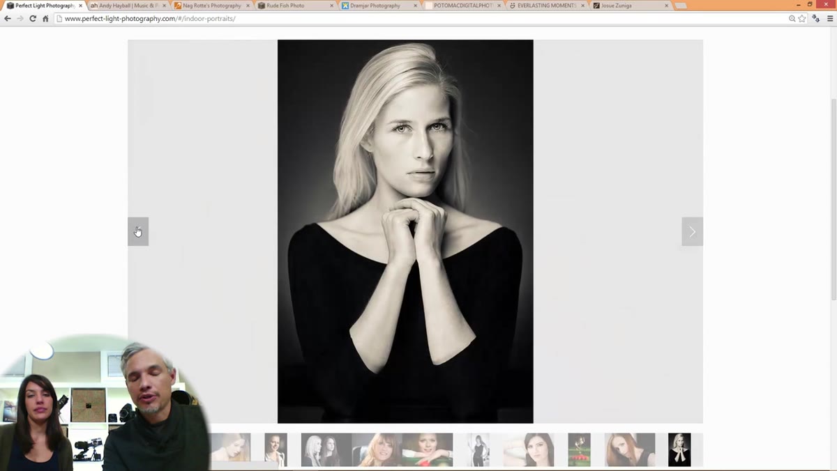 Single strong portrait image displayed full-screen during review