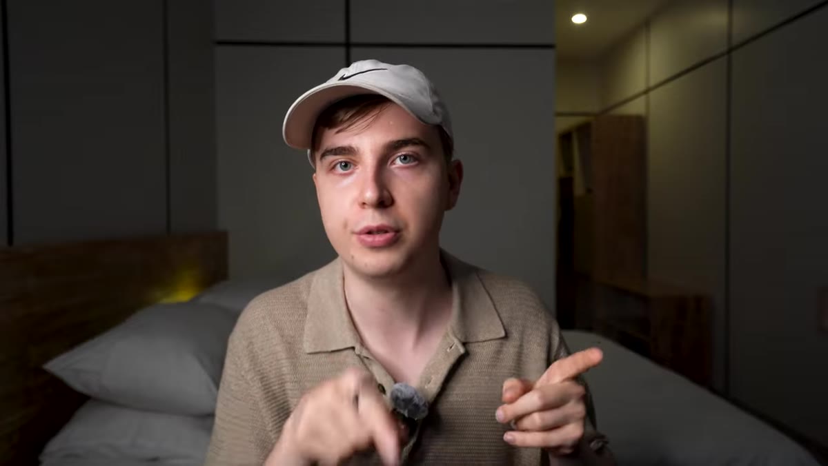 caption: Hugo describing automation replacing a service he once would have paid for